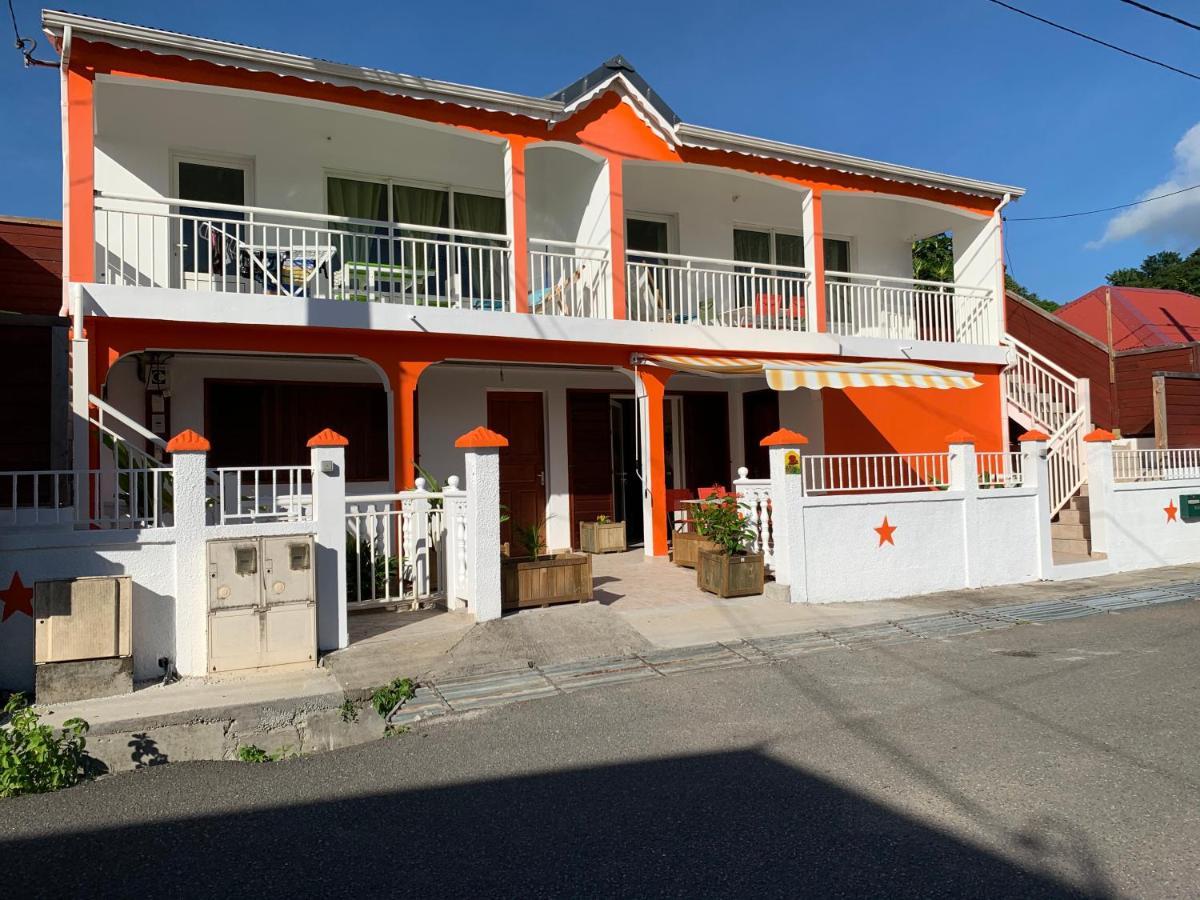 Ferienwohnung Les Lianes De Corail Deshaies Exterior foto